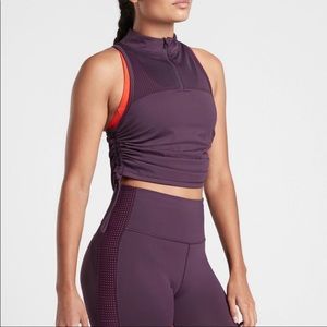 Athleta Hiit It Tank Top Agate Purple